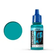 Vallejo Mecha Colour Turquoise 17ml Acrylic Airbrush Paint