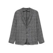 [Tagliatore] Tagliatore Check-print Blazer 48 IT GREY