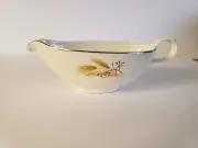 Gravy Boat Goldcrest Alliance China 22kt Gold Trim Wheat