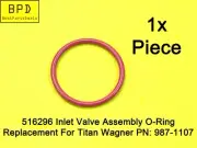 1x Titan Wagner 516296 Inlet Valve Assembly Replacement O-Ring PN: 987-1107