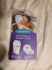 Lansinoh Breastmilk Storage Bags, 200 Count With 200 Disposable Nursing Pads