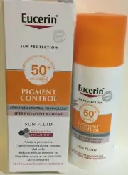Eucerin Sun Fluid Pigment Control SPF50 - 50ml New