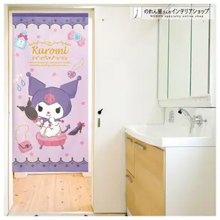 【震撼精品百貨】酷洛米_Kuromi~Sanrio 日本SANRIO三麗鷗 KUROMI 門簾(72X150CM) 日本製*94401