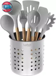 Stainless Steel Kitchen Utensil Holder, Kitchen Caddy, Utensil Or