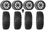 Valor V07 Beadlock 15" Wheels Gr 35" RC500S Sticky Tires RZR XP 1000 / PRO XP