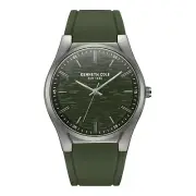Kenneth Cole New York Men's Watch With Green Silicone Band KCWGM7002403