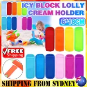 Colorful Icy Pole Holders Zooper Dooper Cover Kids Ice Lolly Iceblock
