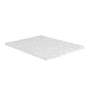 7-Zone Airflow Memory Foam Mattress Topper 8cm Thick - King