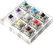 9 Key Gateron Green Clear White Gray Clear Zealio Purple Switches Shaft Testing Tool Switch Tester