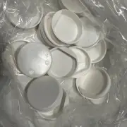 20 High Quality 2" ULINE White Round Cardboard Shipping Mailing TubeEnd Caps