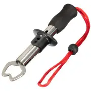 304 Stainless Steel Fishing Gripper T Shape Handle Lip Grip Fishing Pliers Portable Fishing Tools