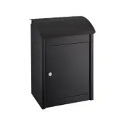 Sandleford Black Wall Mount Parcel Box