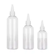 100pcs Needle Tip Plastic Bottles Transparent Squeeze Dispensing Bottle DIY Tool