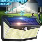 310 LED Large Solar Motion Sensor Light Outdoor Garden Wall Security Flood Lamp