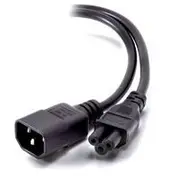 Alogic 2m IEC C14 to IEC C5 (M/F) Cable