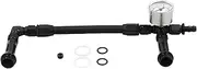 AN6 Dual Feed Fuel Line Kits 4150 Based Carburetor Stable Performance Multiuse Braided Nylon Fuel Line for Truck Parts