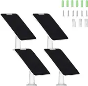 Upgrade 4 Pack 5V 5W Solar Panel for Security Camera, Compatible with Eufycam 2C