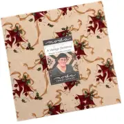A Vintage Christmas Moda Layer Cake 42 100% Cotton 10" Precut Quilt Squares