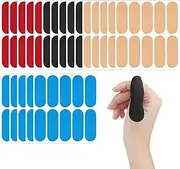 Jinzhenhong 200Pcs Bowling Thumb Tape, Bowling Finger Tape Pre Cut, Elastic Bowling Tape, Bowling Protective Performance Tape, Bowling Ball Tape for Thumb Hole, Bowlers Tape Bowling Accessories