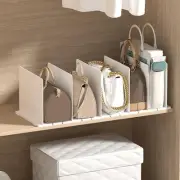 Shelf Divider Adjustable Bag Purse Organizer for Bookcase Bookshelf Bedroom