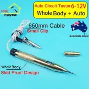 Gold Auto Pen Circuit Tester 6V 12V Voltage Gauge Car Test Voltmeter Light Bulb