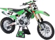 NIB NEW-RAY JASON ANDERSON KAWASAKI KX450F REPLICA DIRTBIKE 1:6 DIECAST MODEL