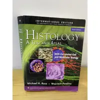 在飛比找蝦皮購物優惠-Histology-a text and atlas 組織學