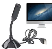 USB Microphone Computer, Plug & Play Desktop, Noise Reduction, High-Quality Audio for PC & Laptop Ideal, Condenser Mic for Recording, & Streaming,103-120cm, 5.31inches