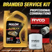 Ryco Oil Filter 5L APX5W20C5 Engine Oil Service Kit for Ford Focus LZ Mondeo MD