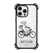 iPhone 16 Pro Max Bounce Case MagSafe Compatible Skater JOHN (Cycling)