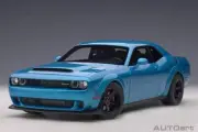 1/18 AUTOART 71747 Dodge Challenger SRT Demon blue color (B5 Blue Pearl Clat)