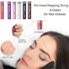 Black Color Brow Marker 30M Microblading Mapping Brows Marker Line