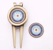 United States Coast Guard Golf Divot Tool and Ball Markers