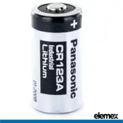 Genuine Panasonic CR123A Battery 3V 1550mAh Manganese Dioxide Non Rechargeable