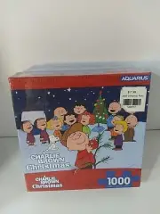 A Charlie Brown Christmas Peanuts Snoopy Linus Lucy 1000 Pc Puzzle Box Damage