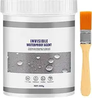 Liquid Waterproof Sealant, Long-Lasting Protection, Waterproof Insulating Sealant, Liquid Rubber Waterproof Sealant with Brush for Wall, Ceiling Penetration Repair (300g)