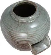 Fountain Flowing Water Clay Pot Mini Ornaments Decoration Waterfall Fish Tank Outdoor Ornaments Circulating Jar Table Top Fountains Indoor Garden Water Fountain Animals Ceramics