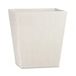 Labrazel Reed Linen Waste Basket