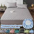 Waterproof Padded Bed Cover Fitted Sheet Mattress Protective Cover Bed Sheets