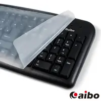 在飛比找Yahoo奇摩購物中心優惠-aibo 通用型加大版 鍵盤果凍膜(標準型鍵盤適用)