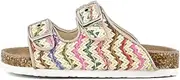 [Colors of California] 12 Flat Mules, Cream, 11 AU