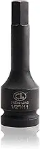 Utoolmart Hex Impact Bit Socket, 1/2-Inch Drive Allen Bit Socket, 11mm Hex Impact Socket, Cr-Mo Steel, Master Impact Hex Driver, 1pcs