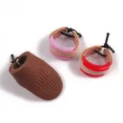 Leather Thimble For Japanese Embroidery SASHIKO 3pcs Fujikyu
