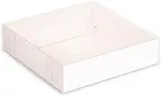 Cardboard Gift Boxes 25 Pack - Gift Boxes with Lids for All Occasions (White, 12x12x3 cm)