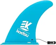 Surfboard Center Fin Replacement, Turquoise Blue, Paddle Board Tail Fin
