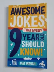 Awesome Jokes That Every 9 Year Old Should Know! Book Mat Waugh Funny Gift NEW