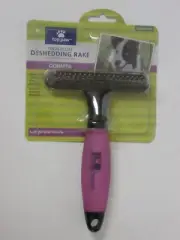 Top Paw Undercoat Deshedding Rake Long Hair Soft Grip Handle New