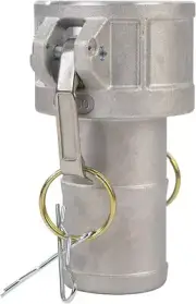 4" Type C Aluminum Camlock | Female Coupler x Hose Barb