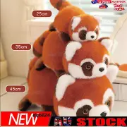 Reversible Brown Panda To Giant Panda Plush Toy - Perfect For Kids℃