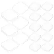 80 Pcs Earplug Jewelry Box Small Parts Storage Mini Case for Items